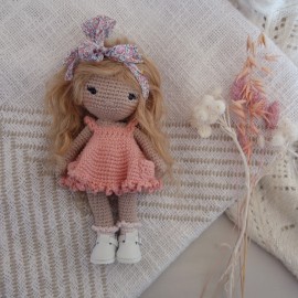 Robe été pour poupée : patron au crochet PDF