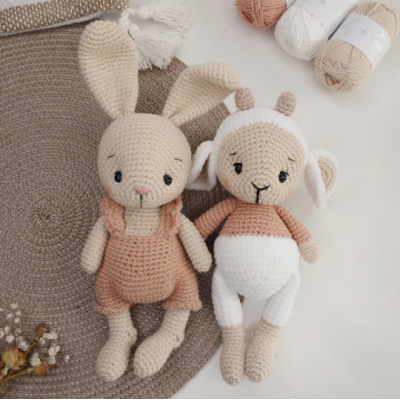Pelote mon petit agneau : Patron Au Crochet PDF