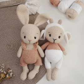 Pelote mon petit agneau : Patron Au Crochet PDF