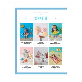Livre "Poupées & amigurumis de la mer au crochet" Les éditions de saxe