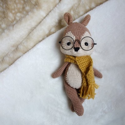 Lunettes rondes amigurumis