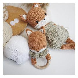 Socquette, jolie renarde : Patron Au Crochet PDF