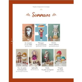 Livre "Poupées & amigurumis à la montagne au crochet" Les éditions de saxe