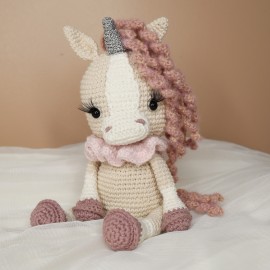 Kit Crochet Etoile, la licorne – Coffret Complet, Patron PDF
