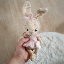 Tenue amigurumi robe et serre tête : patron au crochet PDF