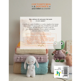 Livre "Couvertures & doudous pour bébé au crochet" Les éditions de saxe