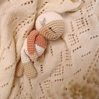 Les minis du bonheur : Coton le lapin & Pelote l'agneau : Patron Au Crochet PDF