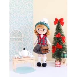 Livre "Poupées & amigurumis de Noël So British au crochet" Les éditions de saxe