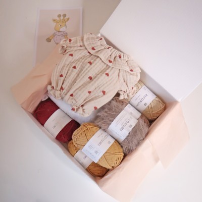 Kit Crochet Suzie, jolie girafe – Coffret Complet, Patron PDF
