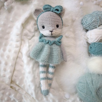 Alaska, la renarde polaire : Patron Au Crochet PDF