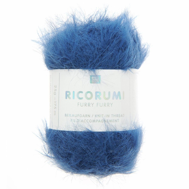 Fil Ricorumi Furry Furry réf.020 Bleu nuit