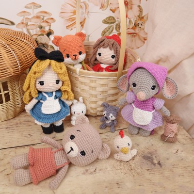 Box Crochet Au fil des contes, il était une maille