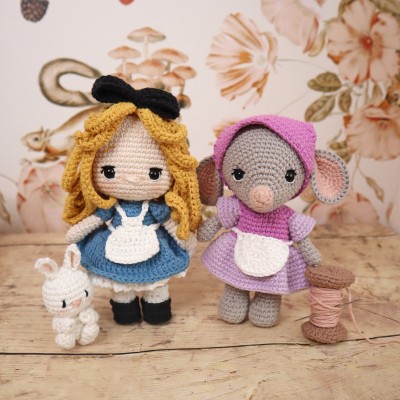 Ebook "Au fil des contes, il était une maille" : livre numérique de 10 créations au crochet PDF