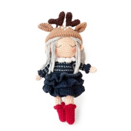 Patron Feuille de Houx Crochet Gratuit PDF – Décoration Noël