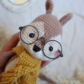 Bucky l'écureuil : Patron Au Crochet PDF