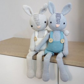 Célestin le lapin : Patron Au Crochet PDF