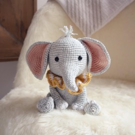 Jumbo l'éléphanteau : Patron Au Crochet PDF