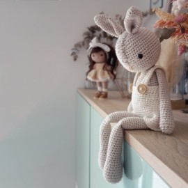 Célestin le lapin : Patron Au Crochet PDF